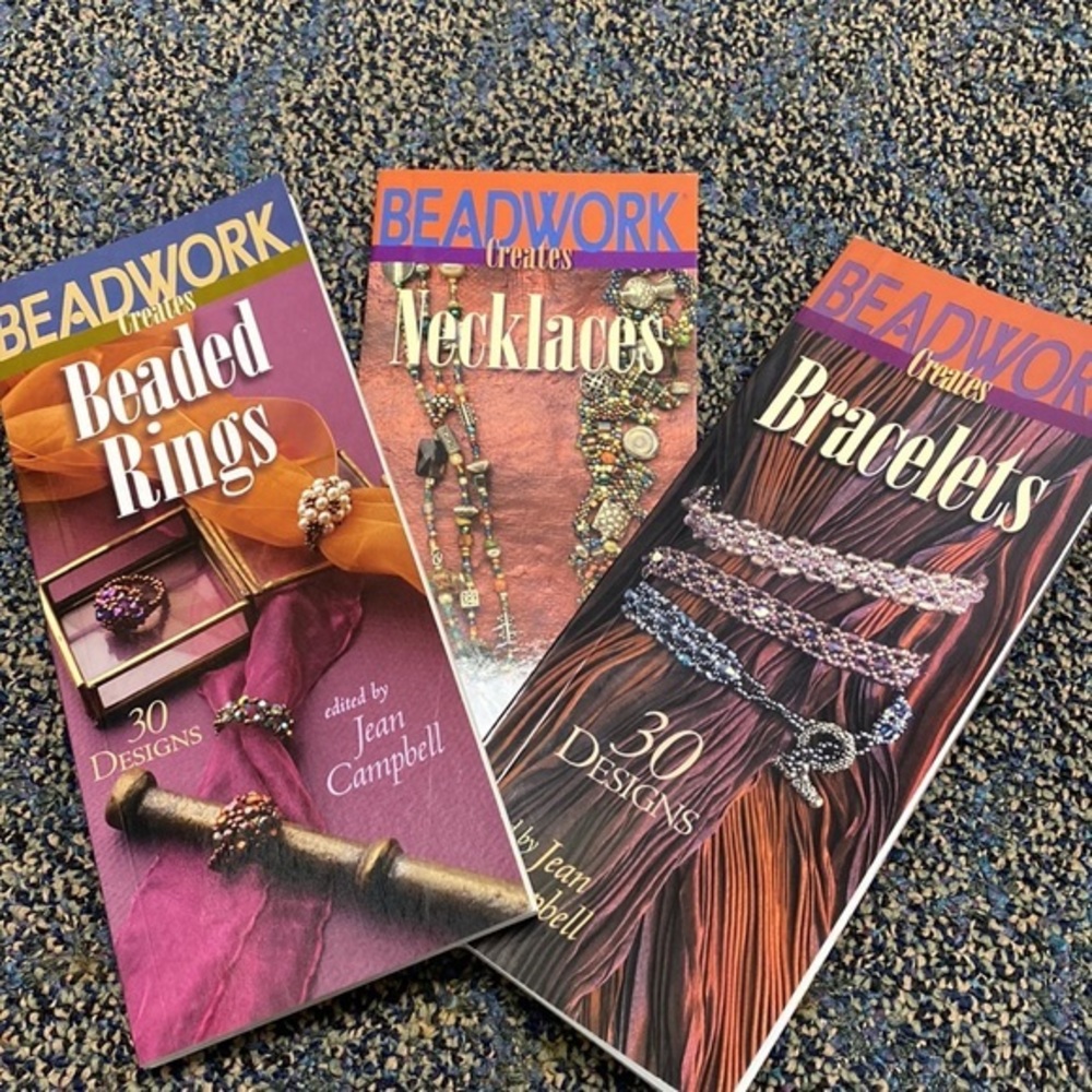 Beadwork Creates‎ Bracelets, necklaces & beaded rings 3 book set